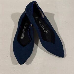 Rothy’s Blue Pointed Toe Flats - Size 6